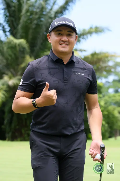 葉昱辰以兩回合總桿131桿(-13)暫列第三。(圖/TPGA提供) ▲葉昱辰以兩回合總桿131桿(-13)暫列第三。(圖/TPGA提供)