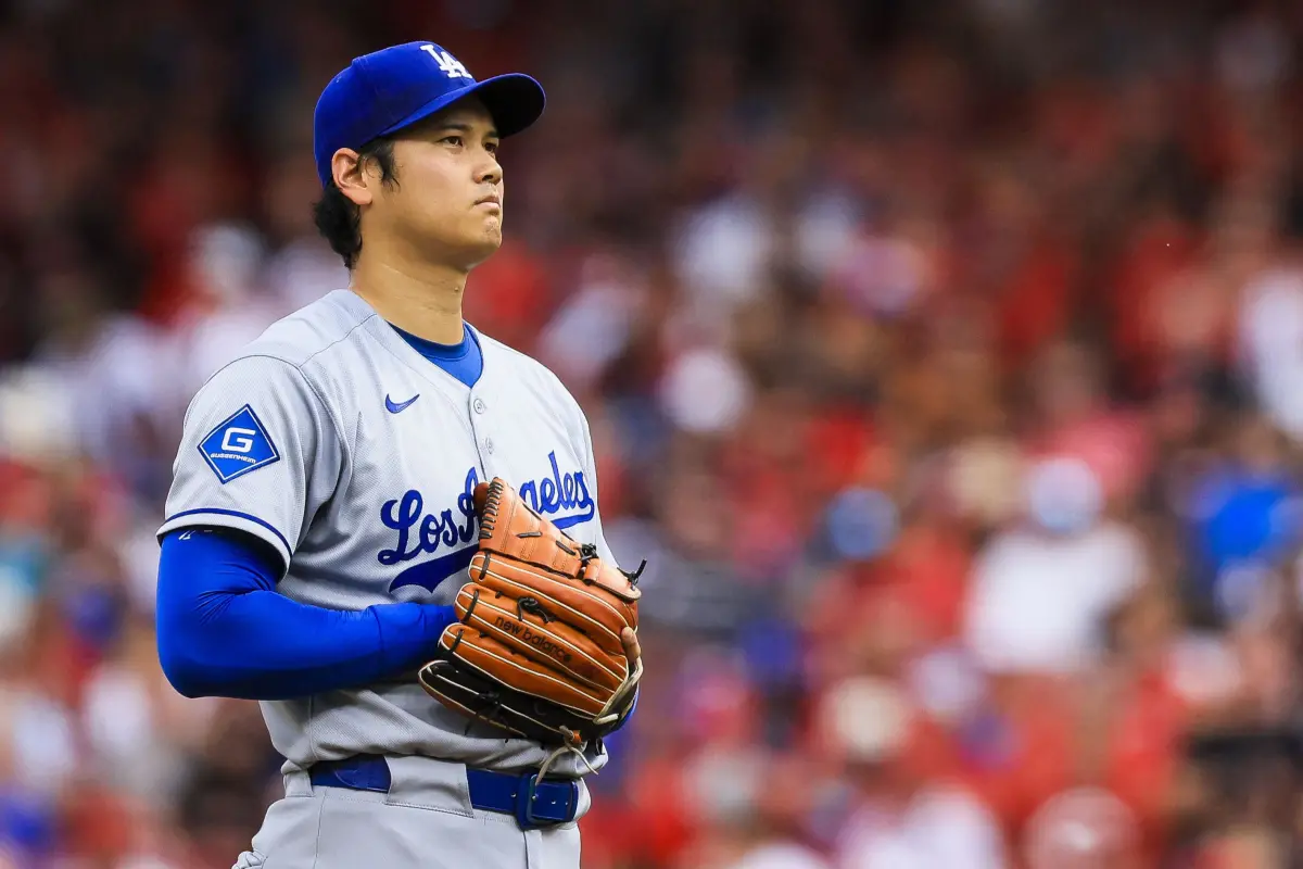 ▲大谷翔平今（7）日面對聖路易紅雀「二刀流」出擊，先發主投4局狂飆8K，打擊上也打出本季第39轟，尤其這還是在「晚接早」的比賽中所繳出的貢獻，賽後連老將隊友羅哈斯（Miguel Rojas）都忍不住盛讚。（圖／路透／達志影像）