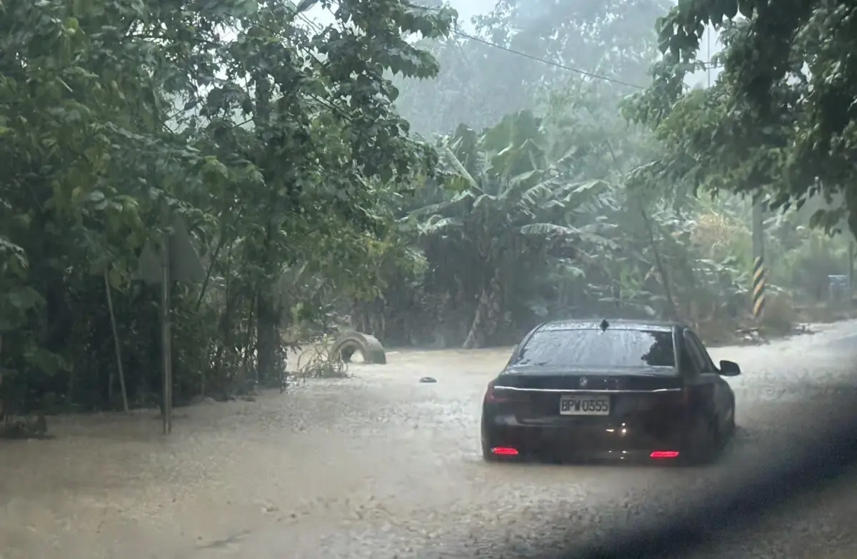 ▲有網友統計近10年各縣市「停班停課次數」，發現第一名竟然不在東部地區。（圖／翻攝水里鄉公所臉書）