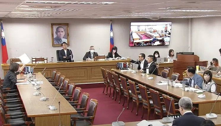 ▲立法院下午朝野協商，由黃國昌主持。（圖／翻攝立院ivod系統）