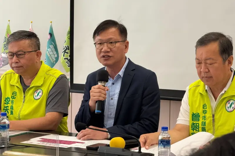 ▲台中市議會民進黨黨總召王立任表示，黨團已正式提案，建議市府普發現金5萬元。（圖／王立任提供，2025.07.31）