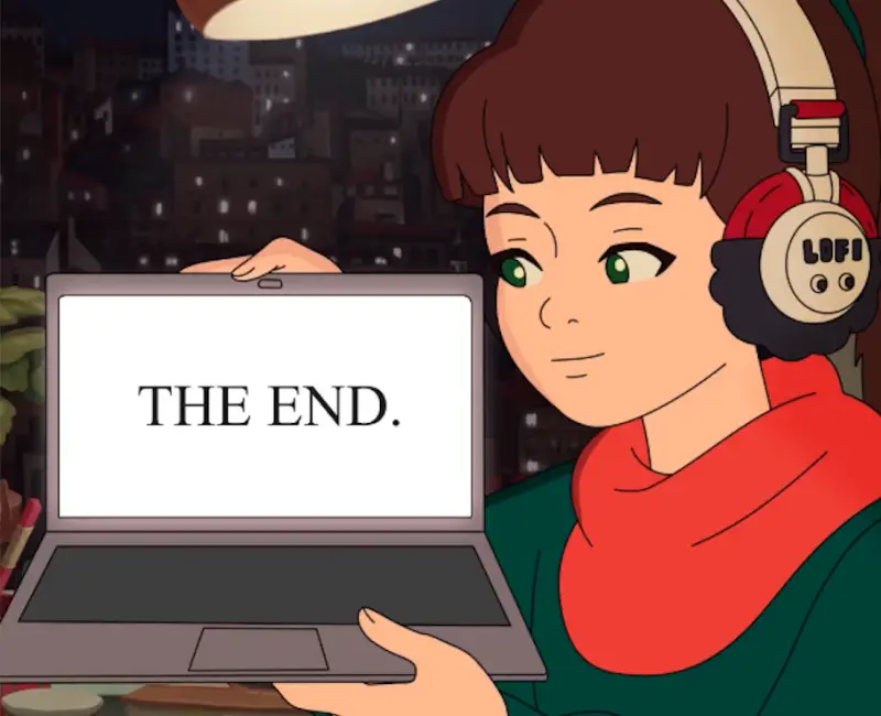 ▲總是坐在窗邊、戴著耳機埋頭苦讀的動畫女孩「Lofi Girl」，終於放下筆、脫下耳機，官方宣布她「畢業了」。（圖／翻攝自Lofi Girl X）