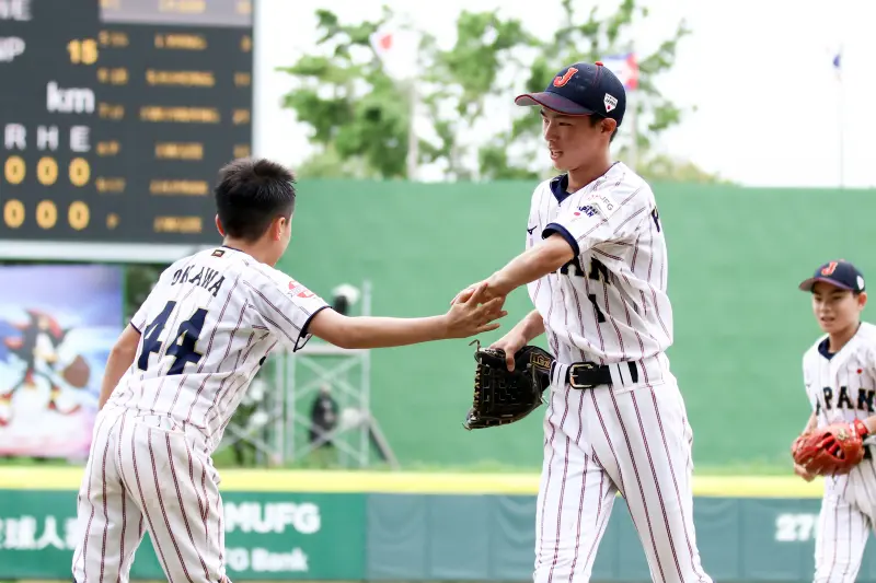 ▲日本隊橋本翔太朗演出5.1局無安打，助日本隊以4：0完封韓國隊。（圖／中華棒協提供）