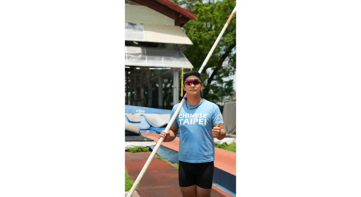 ▲新北聽障國手陳重宇+用跳躍翻越人生障礙。(圖/新北市體育局提供)