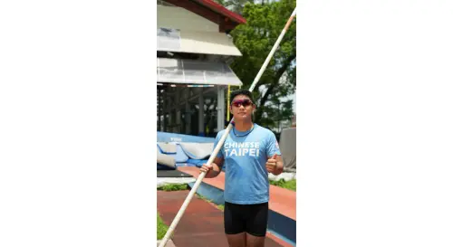 「撐竿越夢不止為自己」 新北聽障國手陳重宇 用跳躍翻越人生障礙
