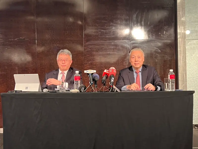 ▲日月光投控今（31）日召開法說會。（圖╱記者林汪靜攝）