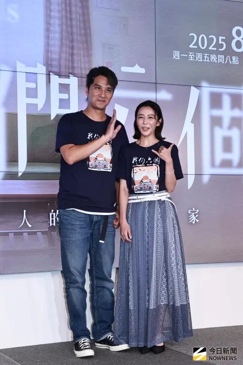 天心、馬志翔和飾演小三的林雨葶出席《我們六個》首映會。(圖/記者吳翊緁攝) ▲天心、馬志翔和飾演小三的林雨葶出席《我們六個》首映會。(圖/記者吳翊緁攝)