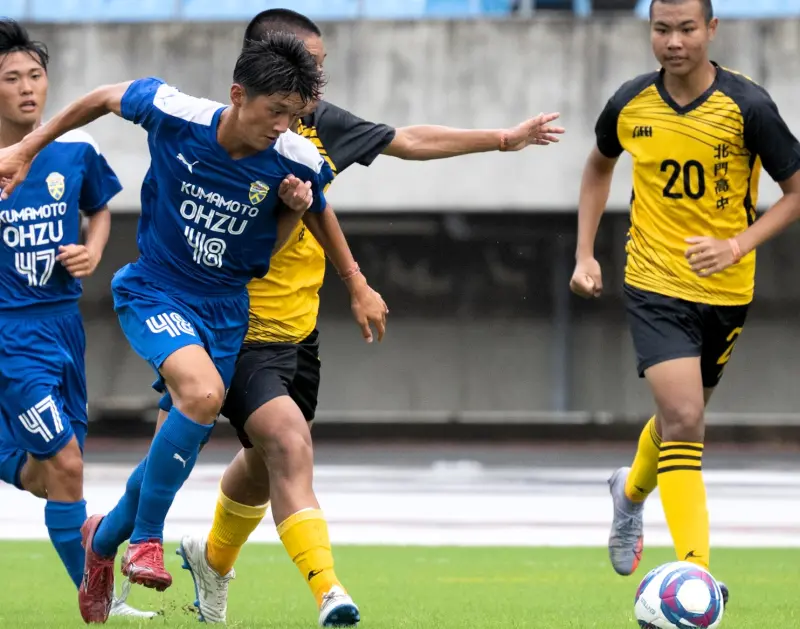 足球／展現亞洲第一實力！日本聯賽最強高中6：0大勝台灣北門