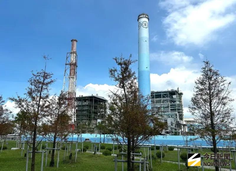 ▲台電公司大林發電廠認養公園造景植樹減碳，以嘉惠地方。(資料照／記者黃守作攝)