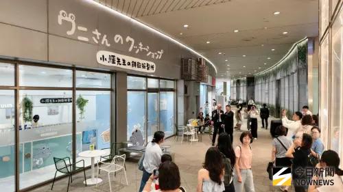 ▲「躂剛散步街」位於高雄巨蛋體育館與漢神巨蛋購物廣場之間的1F戶外長廊。（圖／記者陳美嘉攝，2025.07.31）