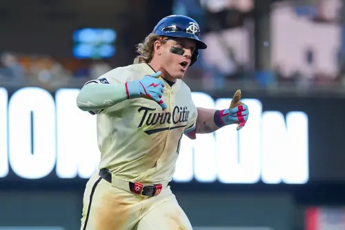 ▲大聯盟交易大限前，費城人24小時內二度交易雙城，挖來資深外野手貝德（Harrison Bader），盼他豐富季後賽經驗能強化外野戰力。（圖／路透／達志影像）