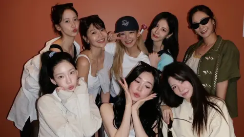 「女帝」少女時代出道18週年前夕8人合體！Tiffany生日成團魂見證
