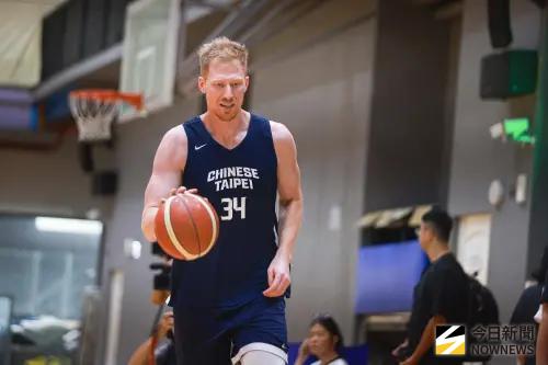 ▲亞洲盃男籃集訓成員高柏鎧。（圖／記者葉政勳攝 ,2025.07.31）