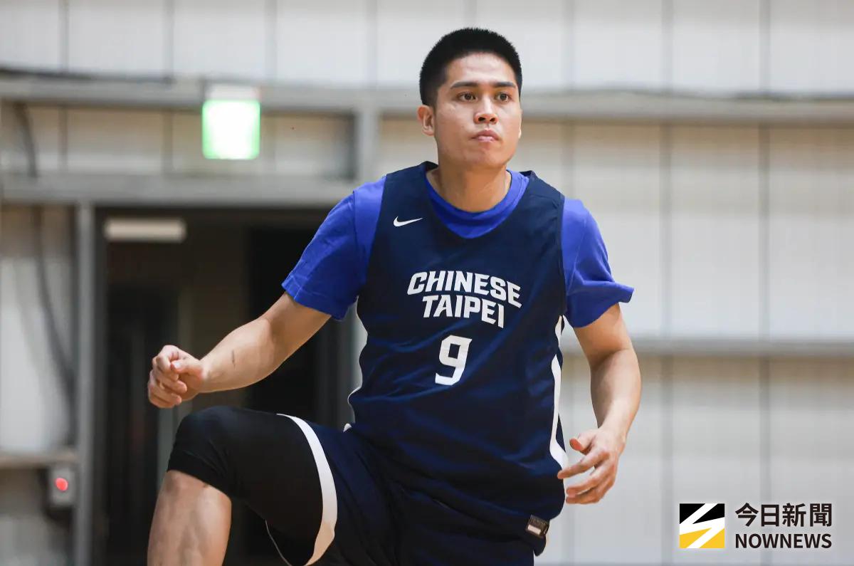 ▲亞洲盃男籃集訓成員陳盈駿。（圖／記者葉政勳攝 ,2025.07.31）