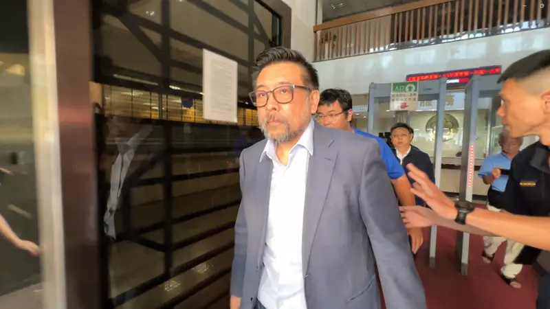 ▲台北市副議長葉林傳涉嫌圖利、賭博等罪嫌，複訊後500萬交保。（圖／NOWnews攝影中心，2025.8.1）