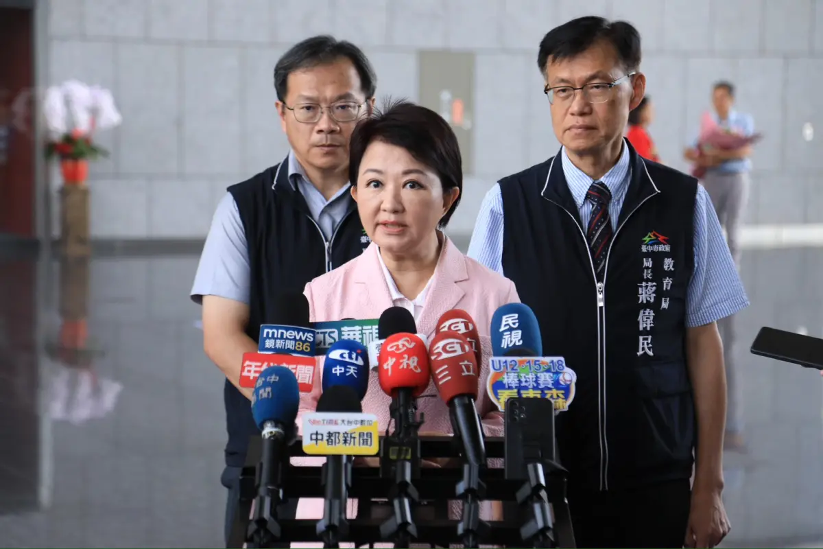 ▲美對台徵收20%關稅，市長盧秀燕受訪表示，國際談判本就困難重重，外界暫勿苛責總統賴清德及其談判團隊。(圖／新聞局提供2025.8.1)