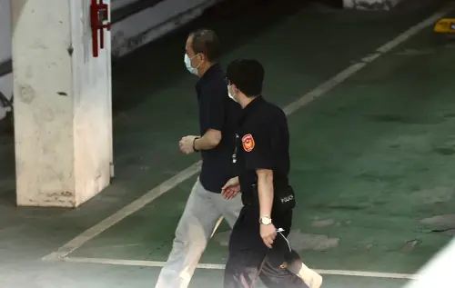 ▲國民黨台北市黨部書記長初文卿起訴後仍在押，台北地院今日首度開庭。（圖／記者朱永強攝）