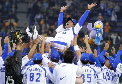 ▲渡邊久信率西武於2007年獲得日職冠軍。（圖／美聯社／達志影像）