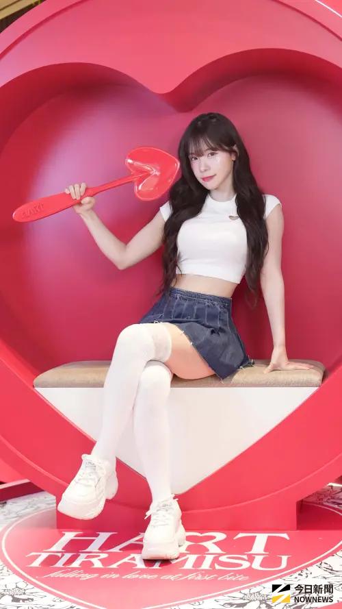 ▲李多慧透露自己一早被粉絲為她準備的生日應援公車嚇醒。（圖／記者張一笙攝）