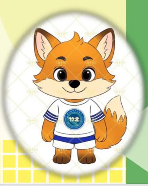 ▲本此改革也多出校方吉祥物，因陽明交大吉祥物是狐狸，附中的吉祥物則訂為「溪畔小幼狐」。（圖／國立陽明交大附中）