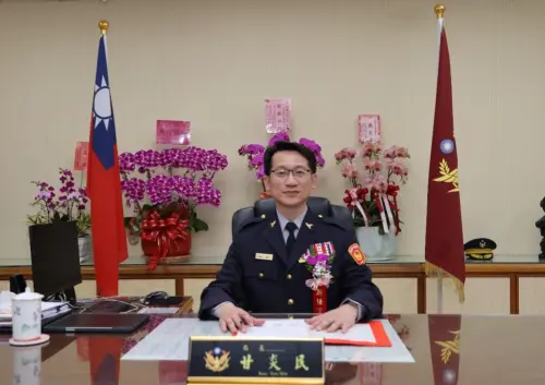 新任局長甘炎民,警大58期外事警察學系畢業,歷任過重要職務,學經歷豐富 ▲新任局長甘炎民,警大58期外事警察學系畢業,歷任過重要職務,學經歷豐富。(圖/屏東縣警局提供)