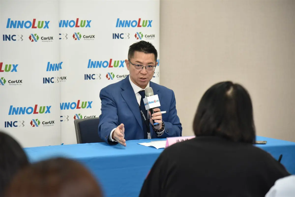 ▲群創光電董事長洪進揚。（圖╱群創提供）