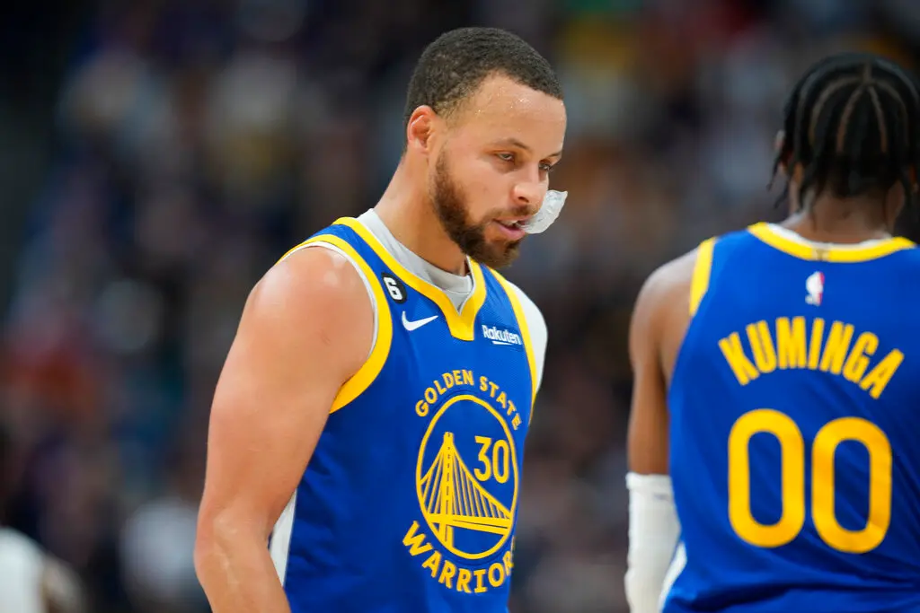 ▲前NBA球員傑佛遜（Richard Jefferson）在節目中一針見血指出，庫明加的困境源自於與柯瑞（Stephen Curry）同隊這一處境。（圖／美聯社／達志影像）