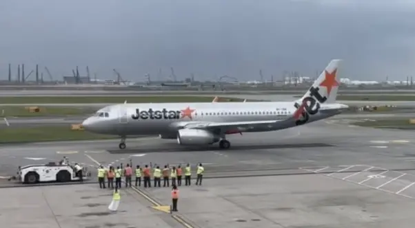 ▲最後一趟從新加坡出發的捷星亞洲航班。（圖／取自捷星亞洲網站）