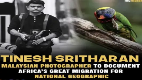 大馬攝影師獲選《國家地理》探險家　將赴肯亞記錄野生動物大遷徙
