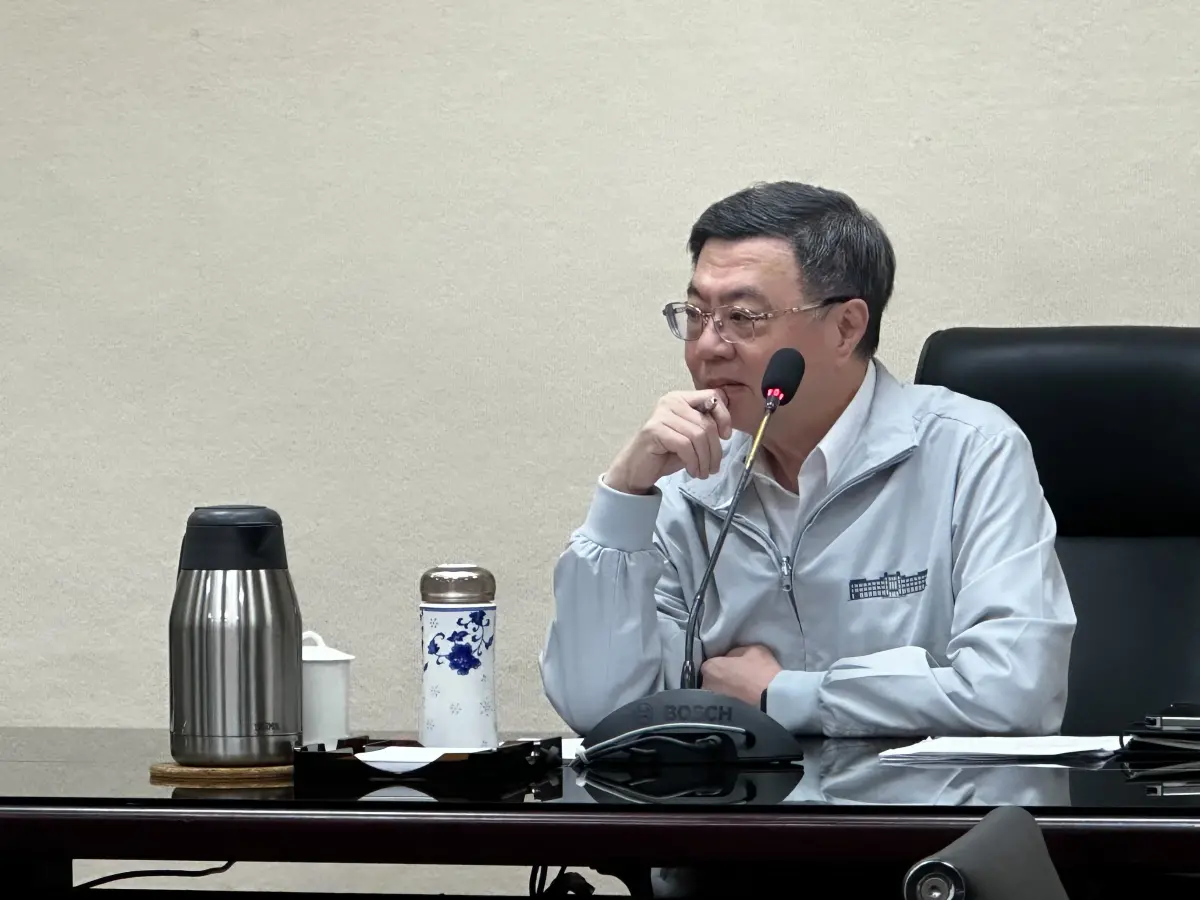 ▲行政院長卓榮泰出席活動，面對媒體的喊話，並未回應。（圖／行政院提供）