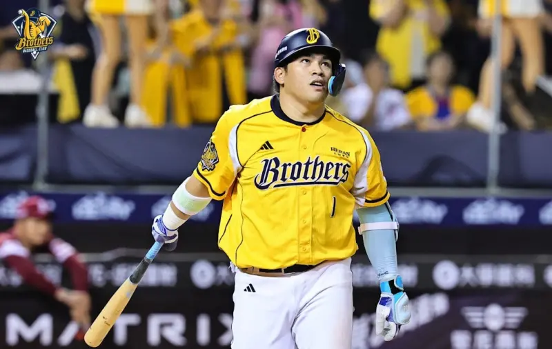 ▲曾頌恩本季成績稍有退步，中信兄弟總教練平野惠一談到曾頌恩，認為他在去年打出漂亮成績後，今年應該付出2倍努力。（圖／中信兄弟提供）