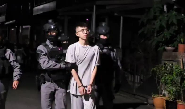 ▲台北市信義區谷姓夜店女公關（27歲）遭劉姓前男友割喉殺害，謝男落網後稱谷女向他借錢不還，因追討10萬元不成而行凶。（圖／翻攝畫面）