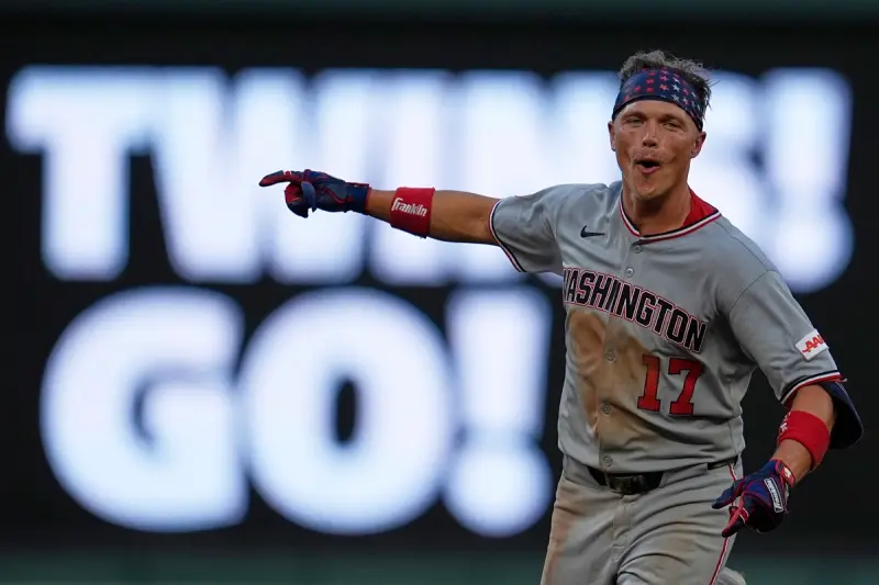 ▲自華盛頓國民隊轉戰洛杉磯道奇隊的外野手寇爾（Alex Call），於8月1日（台灣時間2日）迎來加盟後首度出賽。（圖／美聯社／達志影像）