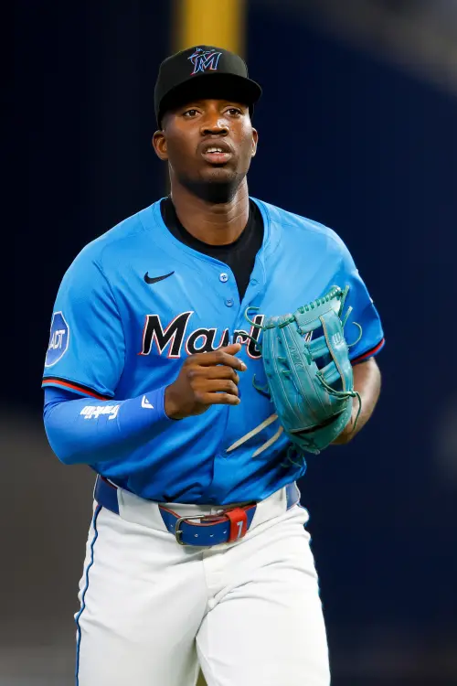 ▲馬林魚將資深外野手桑契斯（Jesús Sánchez）交易走，換去年輕潛力股。（圖／美聯社／達志影像）