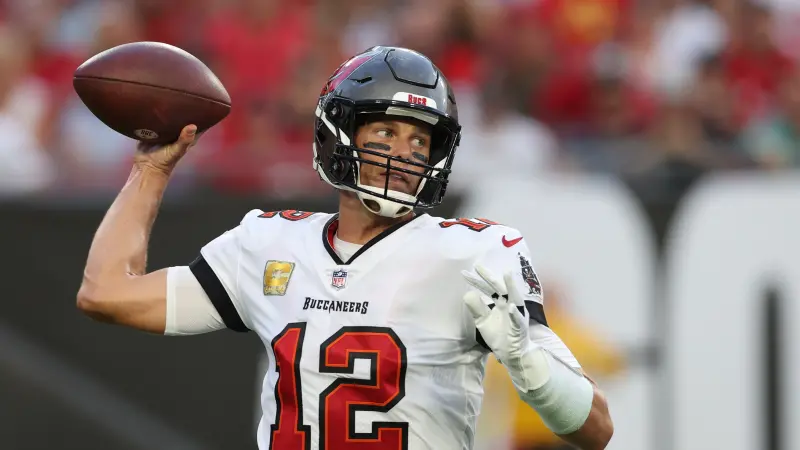 ▲8月3日體壇中知名的壽星，曾效力於NFL（國家美式足球聯盟）球隊和新英格蘭愛國者和坦帕灣海盜湯姆·布雷迪（Tom Brady）今天將度過他的48歲生日。（圖／美聯社／達志影像）