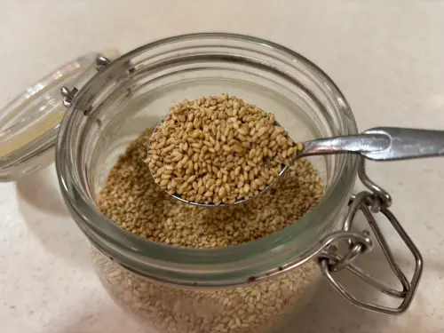 ▲白芝麻,芝麻。（圖／記者徐銘穗攝）