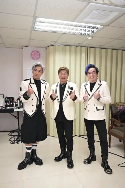 ▲胡瓜（中）及康康（右）心疼吐露沈玉琳近況。（圖／萬星傳播提供）