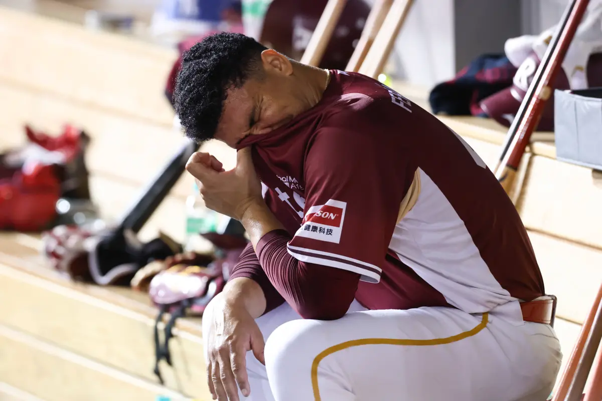 ▲樂天桃猿威能帝面對中信兄弟主投8.1局狂飆14次三振卻沒拿勝投，成中職史上第2人。（圖／樂天桃猿提供）