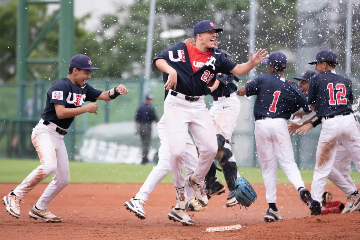 ▲美國隊在冠軍戰中展現全面實力，以7：1擊敗尋求隊史首冠的日本隊，不僅完成三連霸，更是其隊史第6座冠軍。（圖／中華棒協提供）