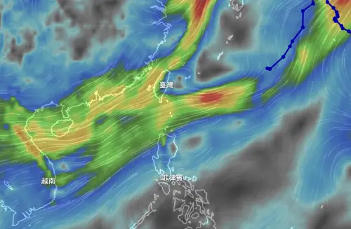▲在台灣夏季，度洋和南海的暖濕空氣，會被副熱帶高壓的引導吹向台灣，並形成明顯的「西南風」。（圖／翻攝NCDR）
