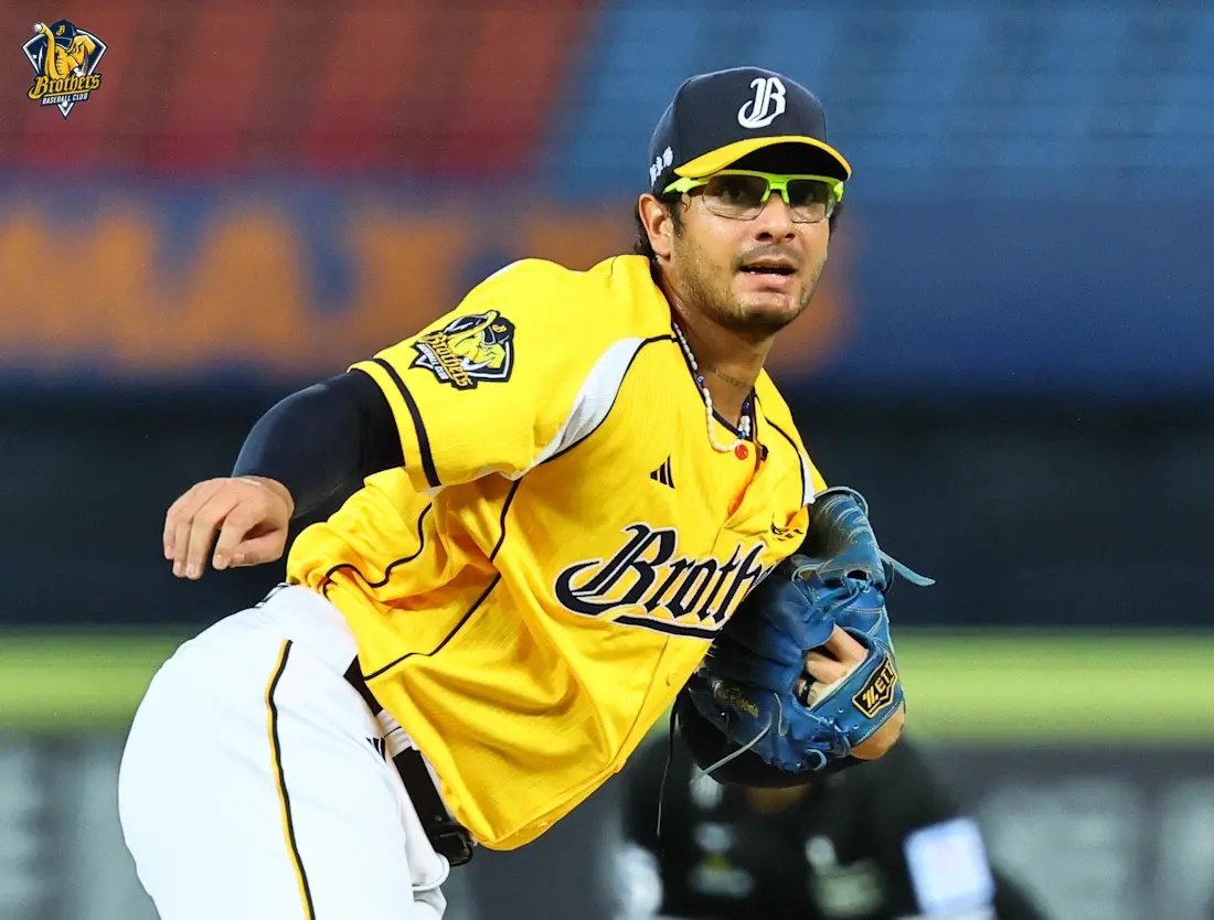 ▲羅戈今晚將參加我不是歌手大賽，賽前受訪時笑說自己將獻唱拉丁神曲，期望在更多球迷面前介紹家鄉文化。（圖／中信兄弟提供）