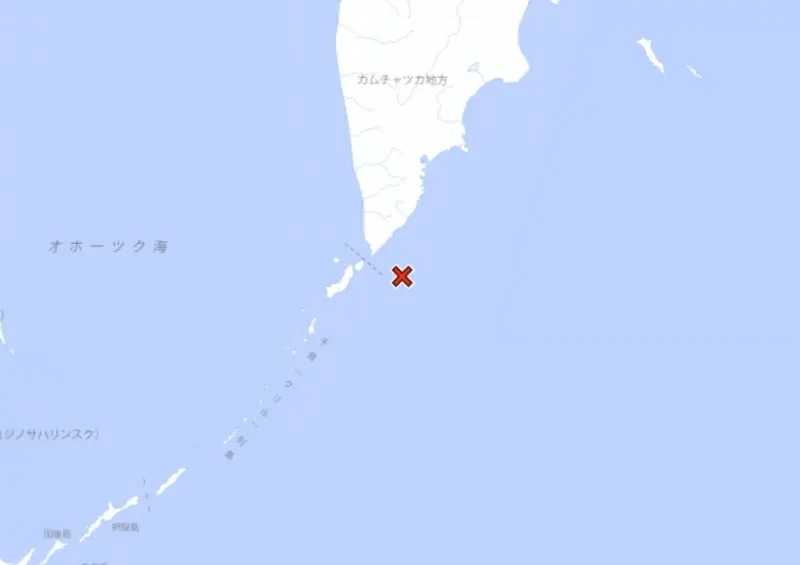 俄羅斯堪察加半島又發生規模7.0地震　近4天最大餘震紀錄