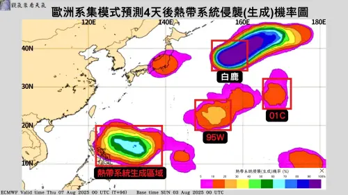 新颱風又在醞釀中？「生成機率、時間位置」出爐　路徑恐逼近台灣
