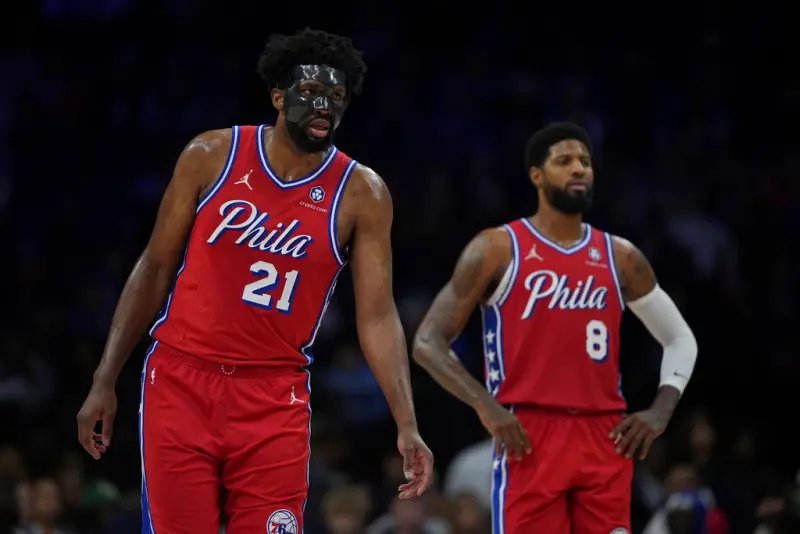 NBA／76人兩大主將不樂觀！喬治將缺席訓練營　恩比德膝傷難評估