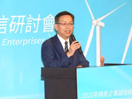 ▲交通部常務次長林國顯致詞。(圖/台灣港務公司提供) ▲交通部常務次長林國顯致詞。(圖/台灣港務公司提供)