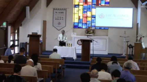 ▲姚小章所屬教會才剛幫她舉辦完追思會。（圖／翻攝自YT）