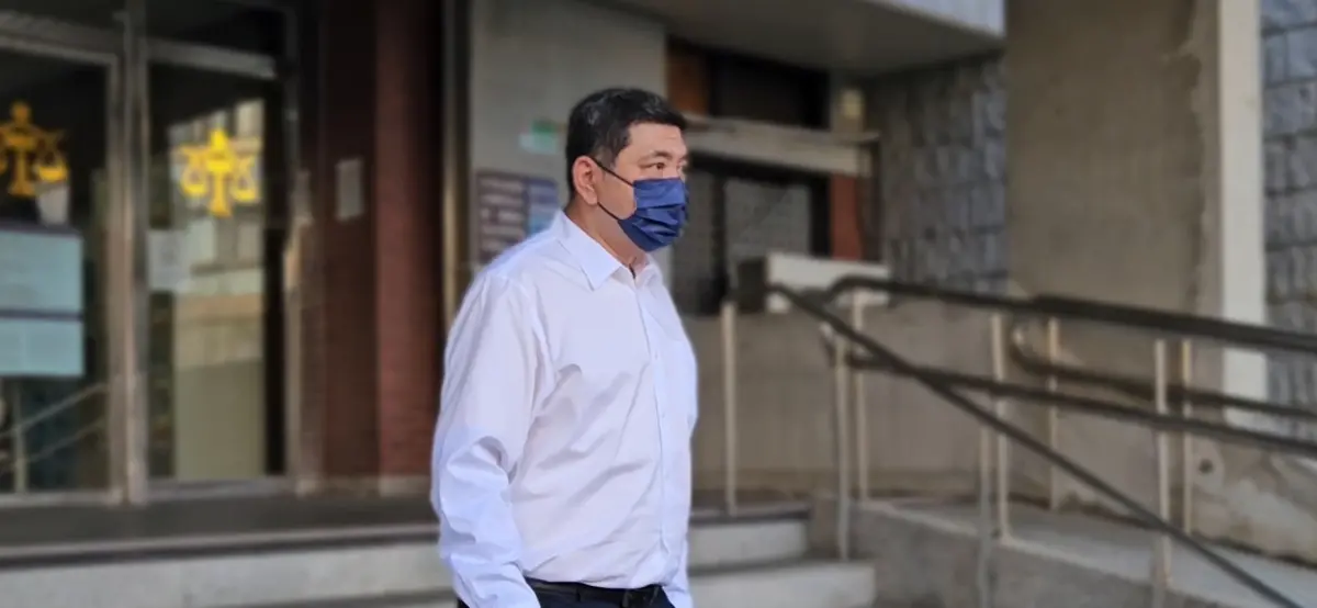 ▲藝人NONO涉嫌性侵按摩女子、車內強吻揉胸女網友遭到起訴。（圖／記者劉松霖攝，2024.09.02）