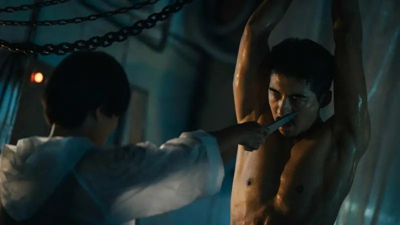 ▲傅孟柏在《回魂計》中飾演死刑犯張士凱，受到各種折磨。（圖／Netflix提供）