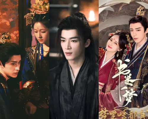 ▲《朝雪錄》、《定風波》和《書卷一夢》都是熱度很高的古裝劇。（圖／翻攝自微博）