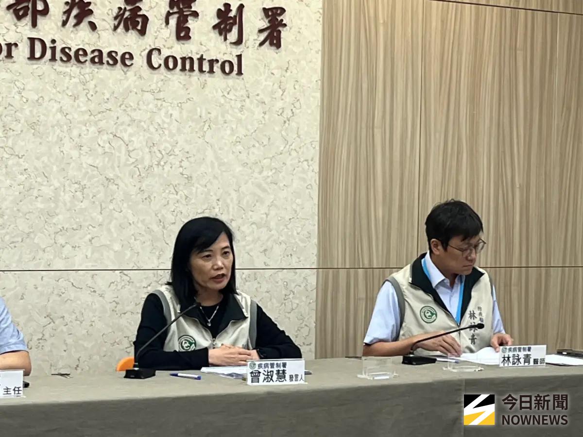 ▲疾管署副署長曾淑慧表示，丹娜絲颱風後上週新增3例類鼻疽本土個案（圖／記者張乃文攝）
